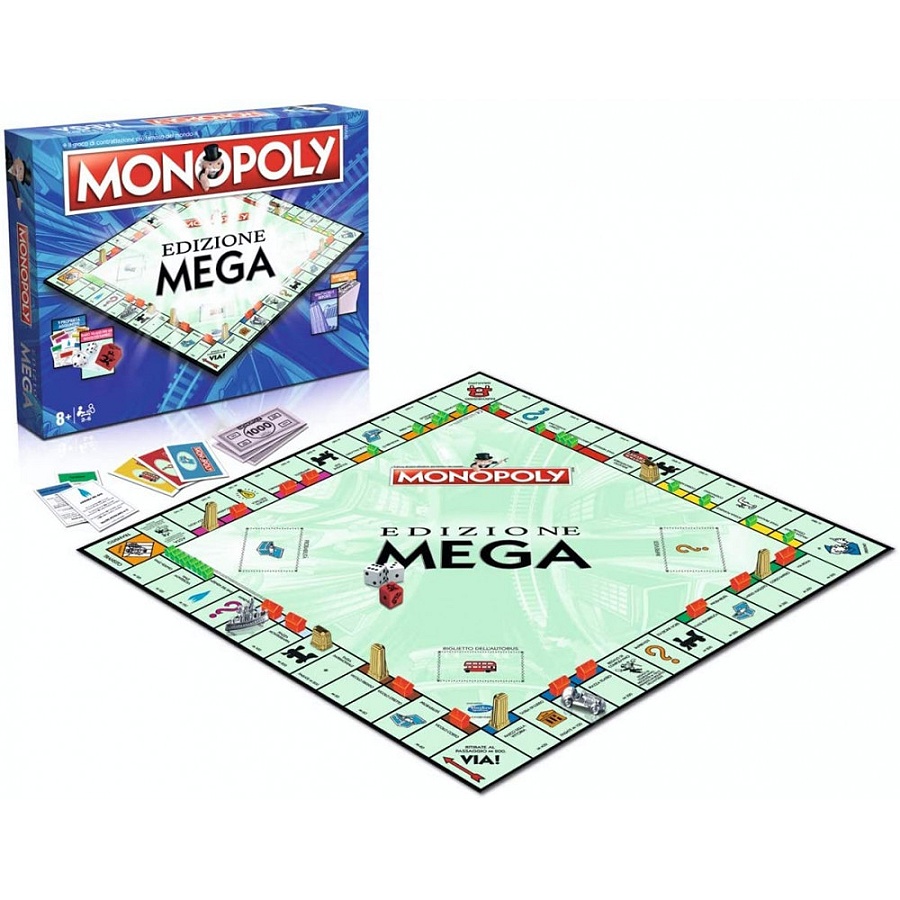 Gioco da tavolo Monopoly Mega